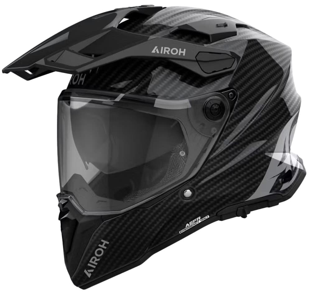 Capacete para Moto Airoh Commander 2 Carbon Tamanho L (59-60) Gloss