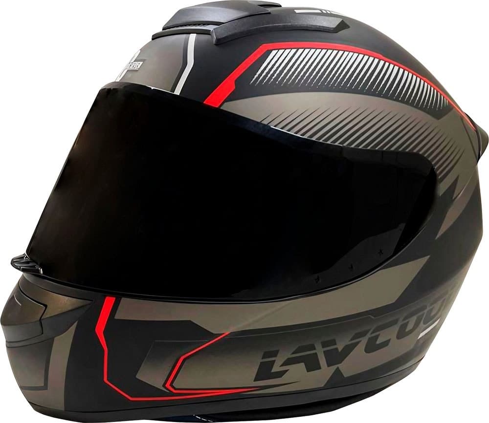 Capacete Lv Cool Helmet C1 Tamanho M (57-58) Pafinder Vermelho