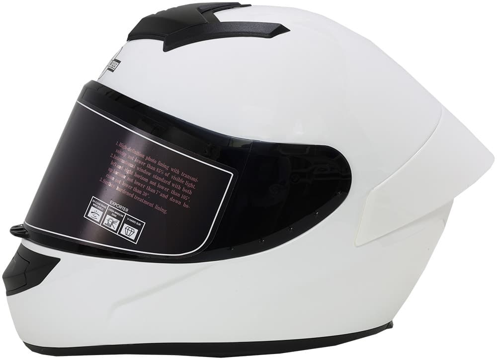 Capacete Lv Cool Helmet C3 Tamanho L (59-60) Branco Brilhante