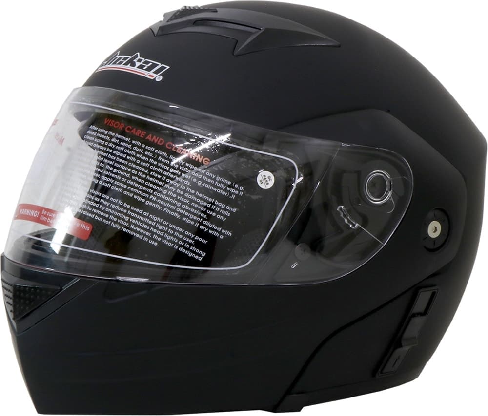 Capacete para Moto Jiekai Jk-111 Preto Fosco