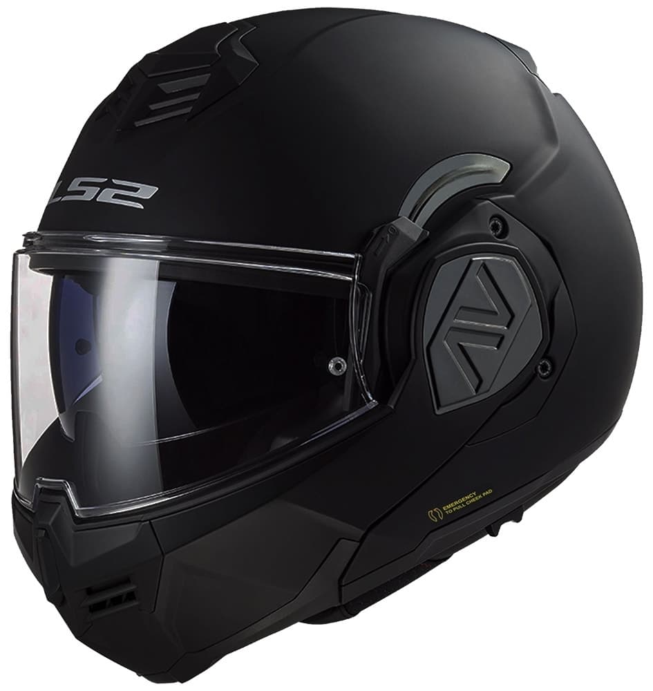 Capacete para Moto Ls2 Advant Ff906 Tamanho Xl (61-62) Solid Matt Black
