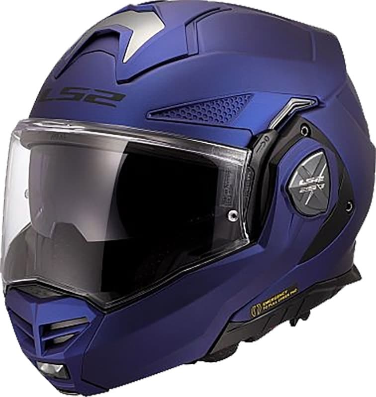 Capacete para Moto Ls2 Advant X Solid Ff901 Tamanho M (57-58) Azul Fosco