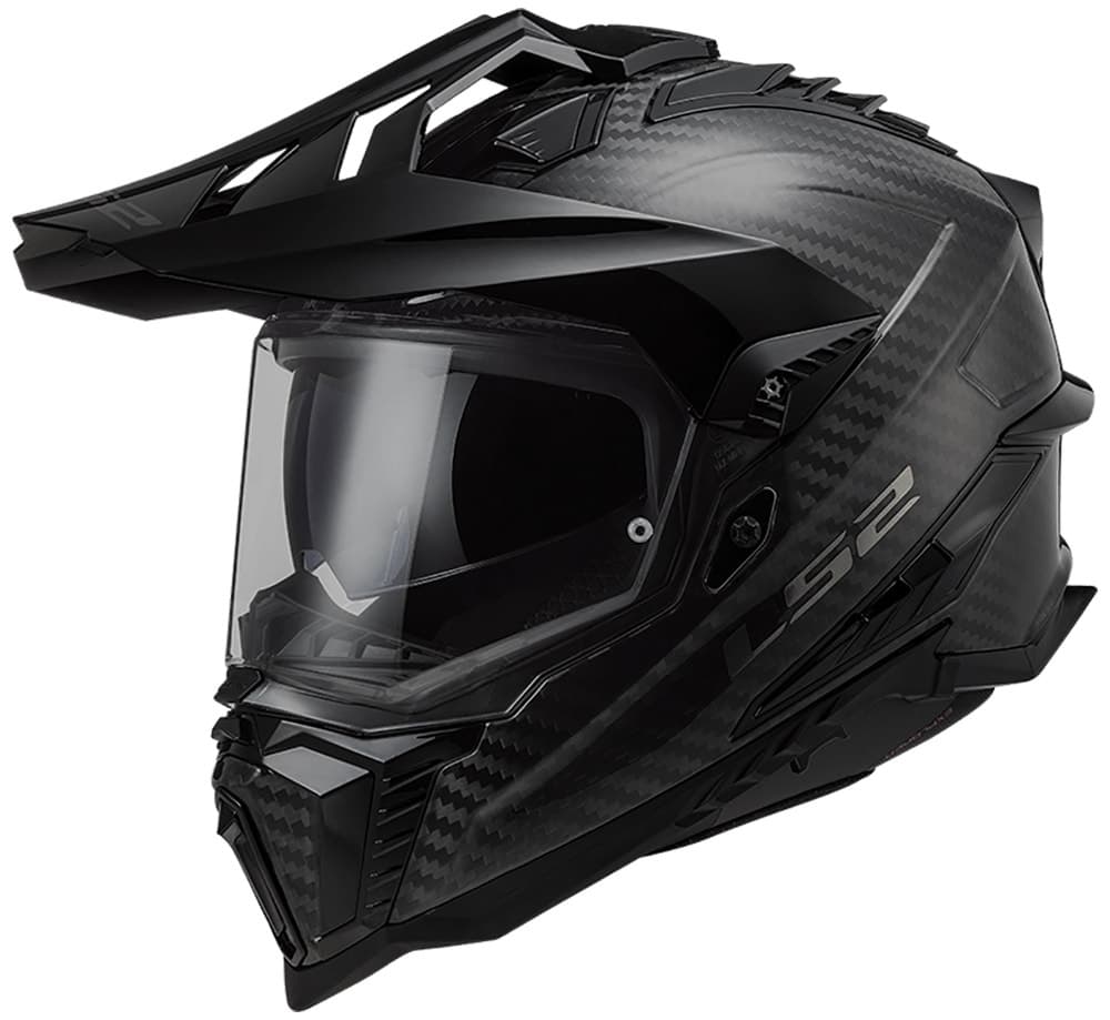 Capacete para Moto Ls2 Explorer Carbon Mx701 Tamanho L (59-60) Carbono Fosco