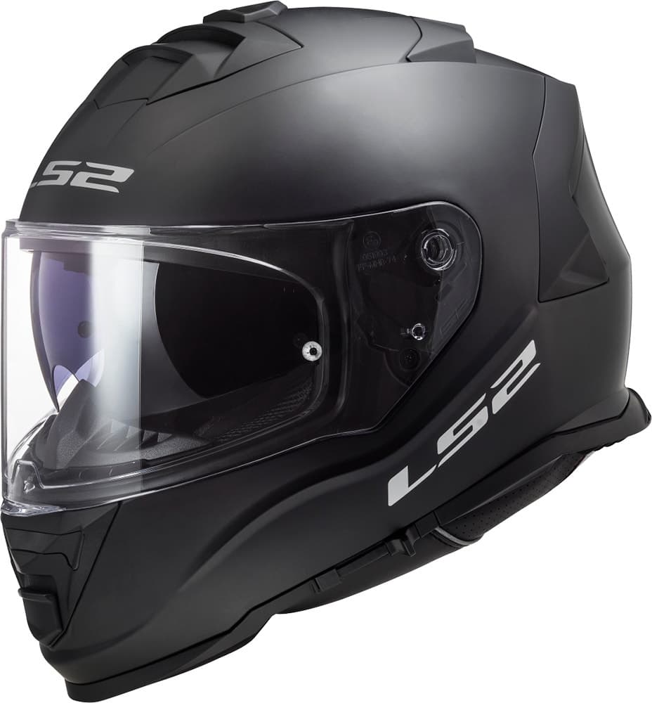Capacete para Moto Ls2 Storm Ii Ff800 Tamanho Xl (61-62) Preto Fosco