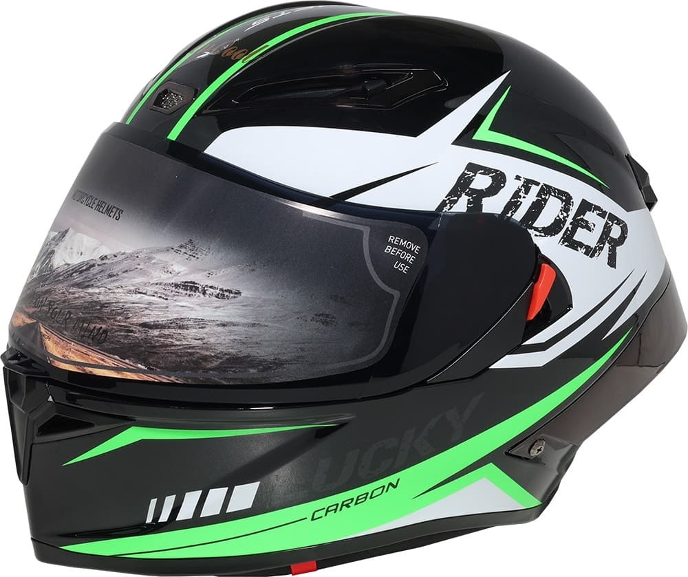 Capacete para Moto Lv Cool Helmets P7 Tamanho L (59-60) Conqueror Green