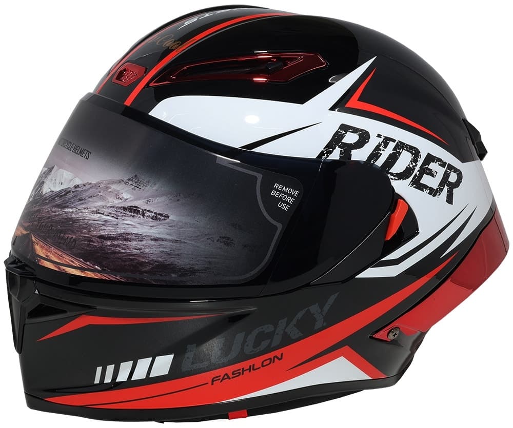 Capacete para Moto Lv Cool Helmets P7 Tamanho L (59-60) Conqueror Red