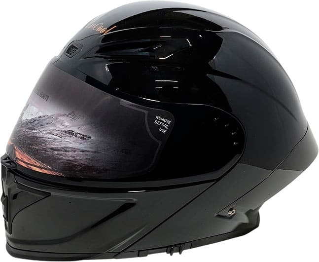 Capacete Lv Cool Helmets P8 Tamanho L (59-60) Preto Brilhante