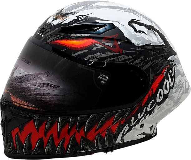 Capacete para Moto Lv Cool Helmet P8 Tamanho L (59-60) Venom Red