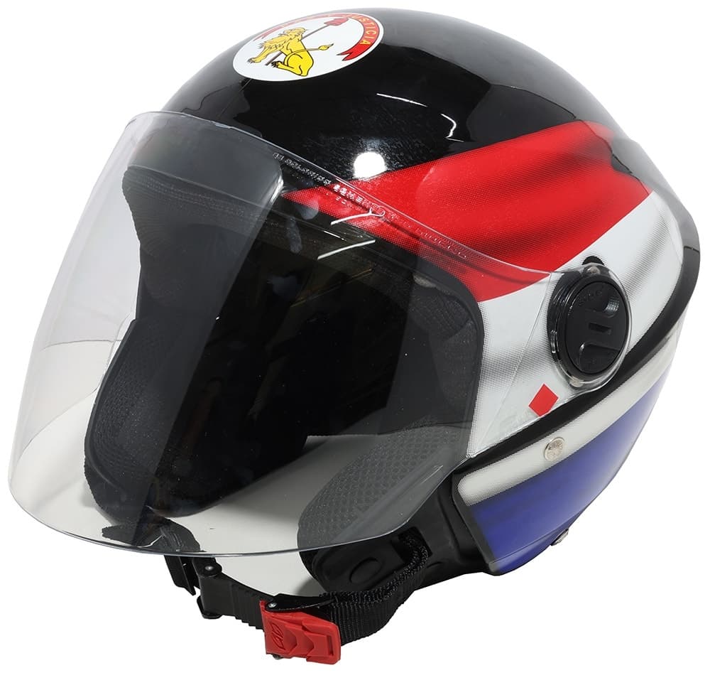 Capacete para Moto Pro Tork Liberty Tamanho 58 Vermelho/Branco/Azul
