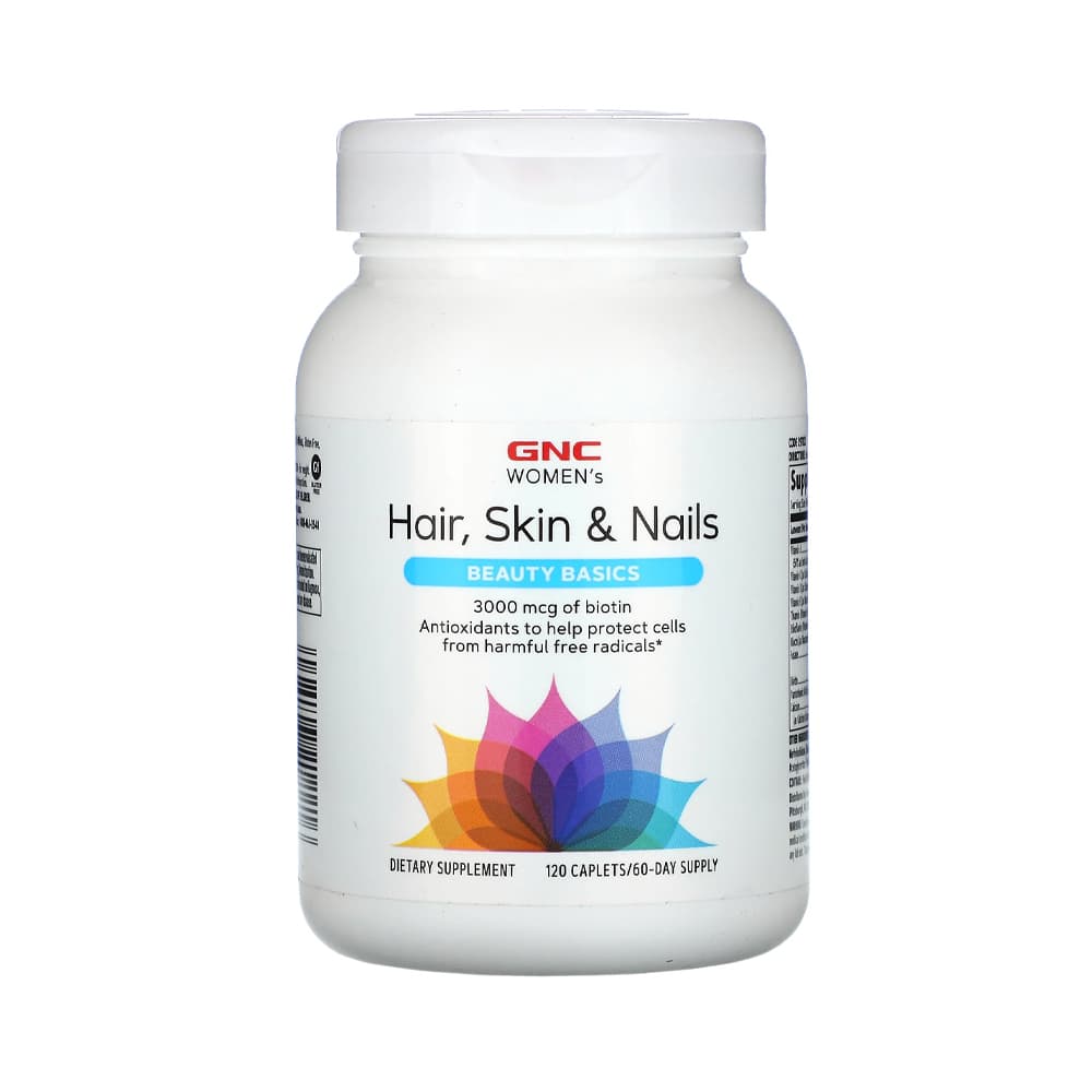 Cápsulas Gnc Hair, Skin & Nails 3000MCG
