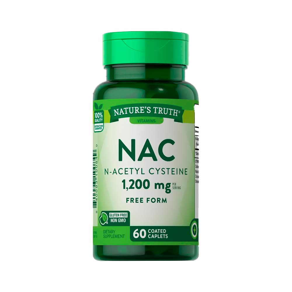 Cápsulas Nature's Truth Nac N-Acetylcysteine 1200MG 60