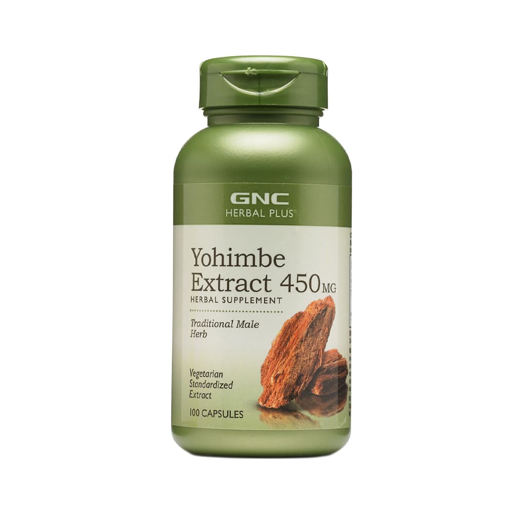 Cápsulas Gnc Yohimbe Extract 450MG