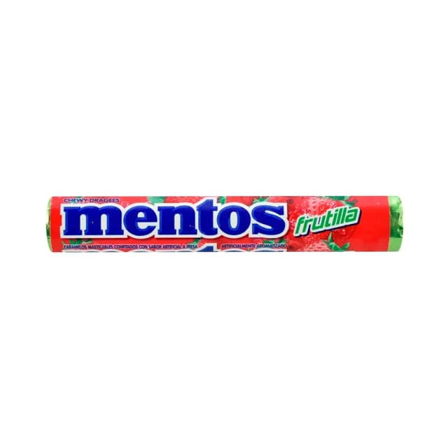 Balas Mentos Strawberry 29G