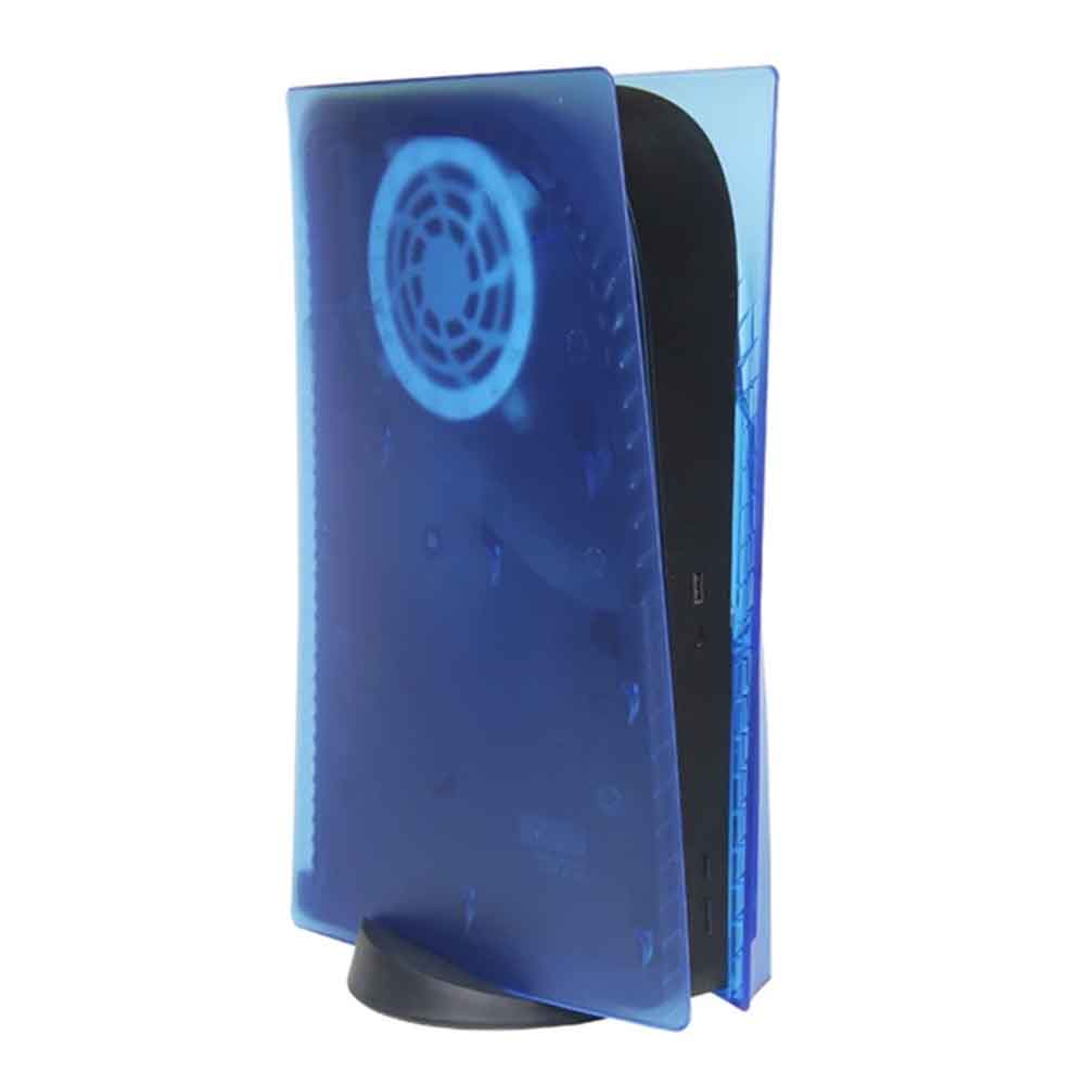 Carcaça para Console PlayStation 5 Transparente Azul