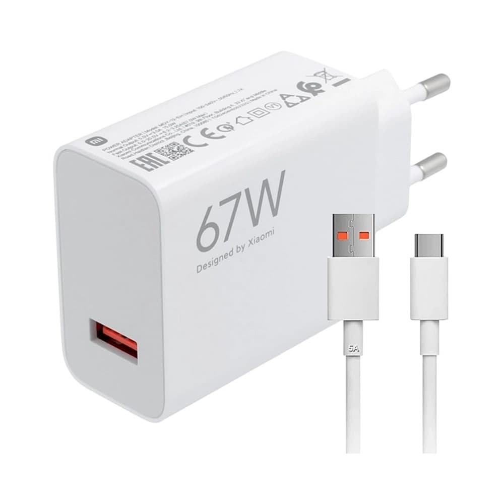 Carregador de Parede Xiaomi Mdy-12-Eh USB-A 67W