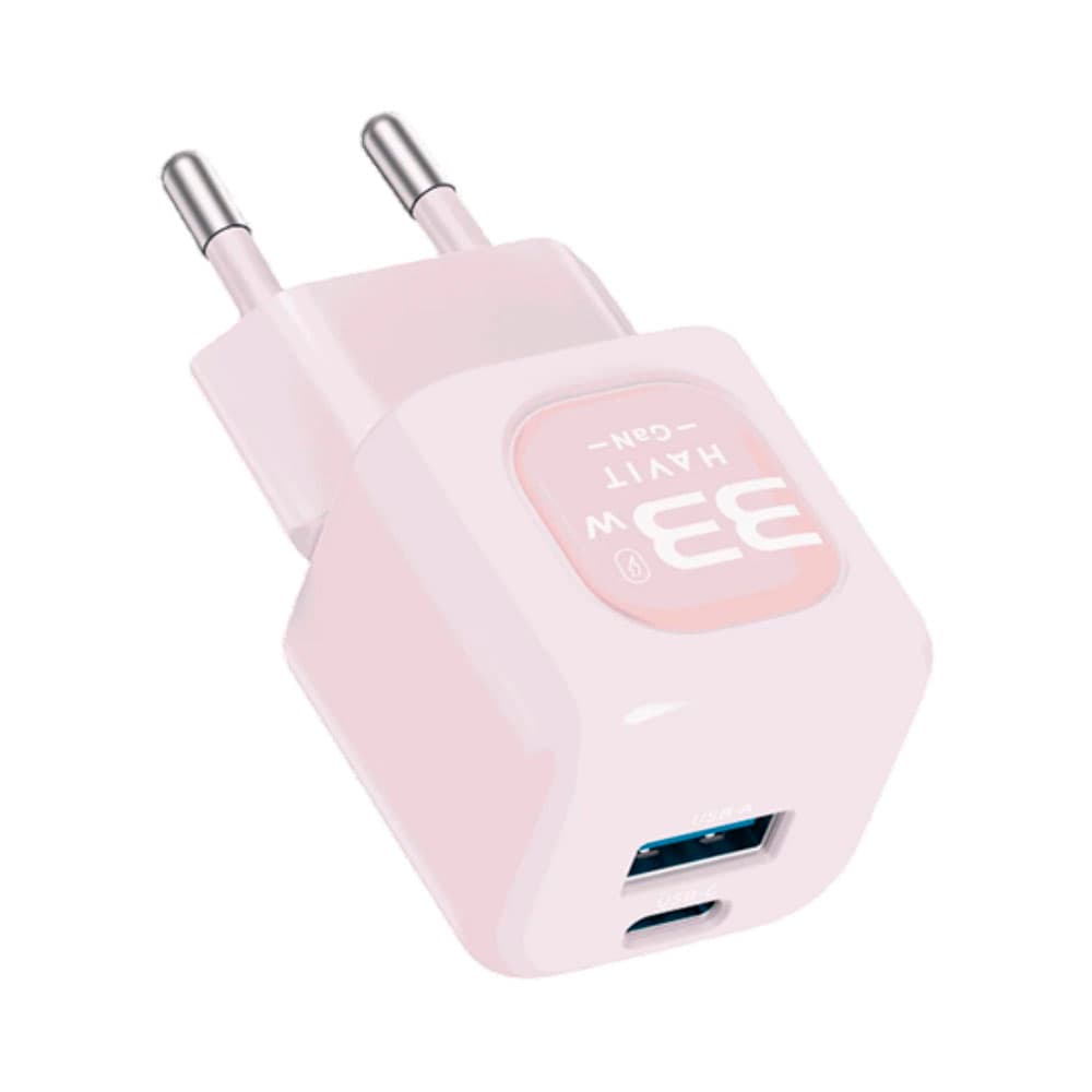 Carregador Havit Uc230 33W Rosa