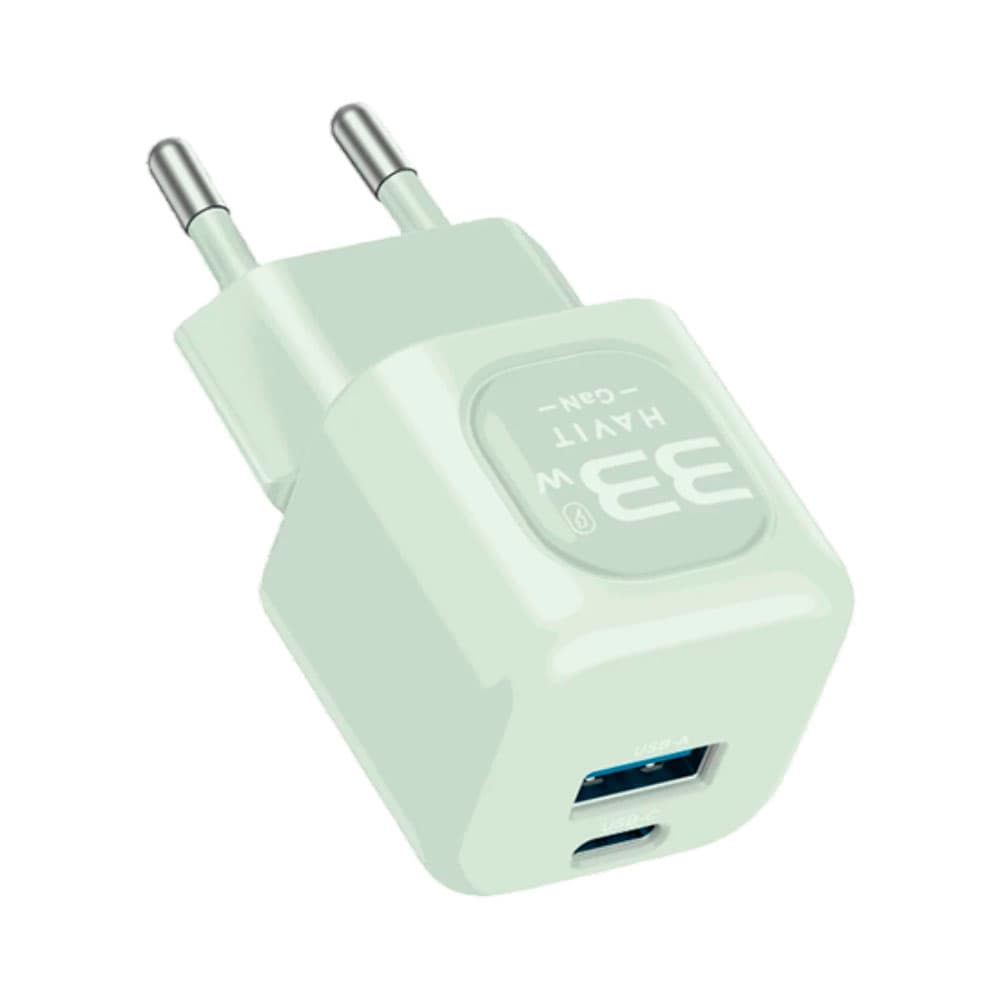 Carregador Havit Uc230 33W Verde