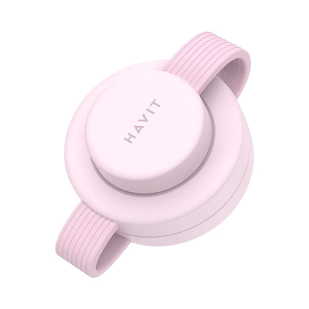 Carregador Portátil 3 Em 1 Havit W3105 Hvwlc-W3105-Pk Rosa