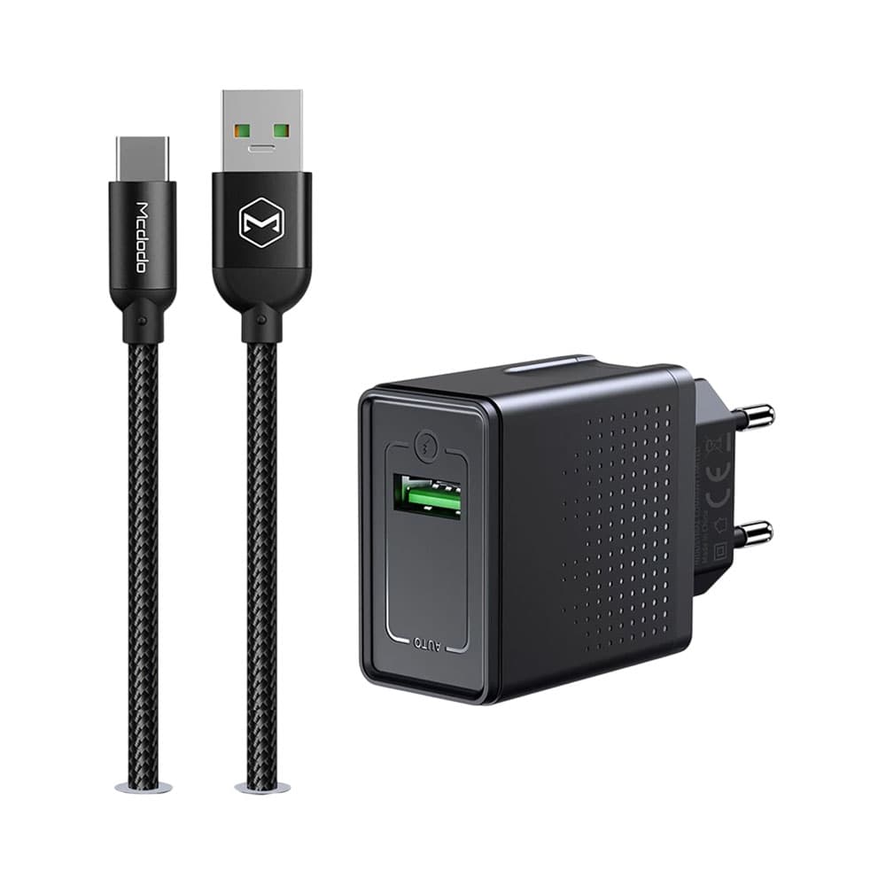 Kit Carregador USB-A para USB-C Mcdodo Ch-5800