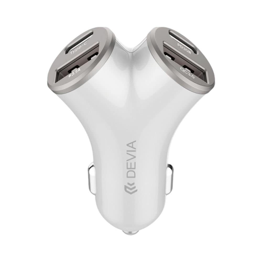 Carregador Veicular Devia Ea506 2 USB-A e 2 USB-C 48W