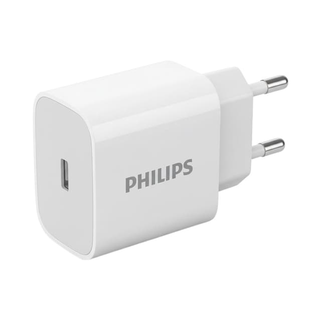 Carregador Philips DLP4313CW Turbo Type-C 20W