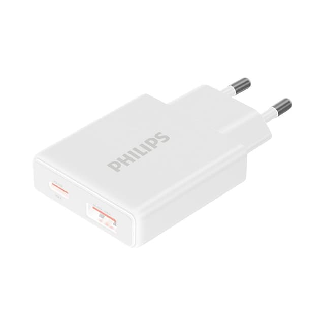 Carregador Philips DLP4322CW USB A/C 33W