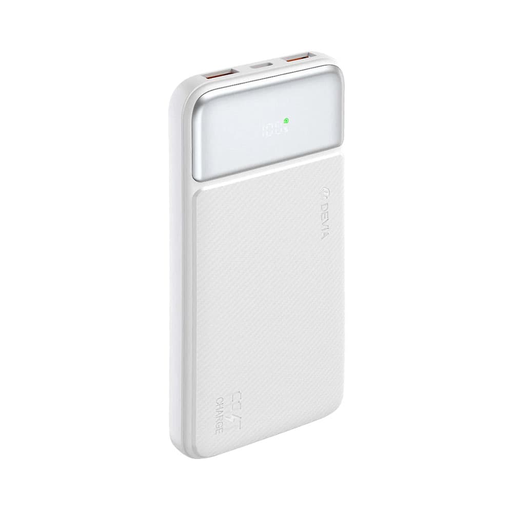 Carregador Portátil Devia Smart Series Ep198 10.000 mAh 22.5 W Branco