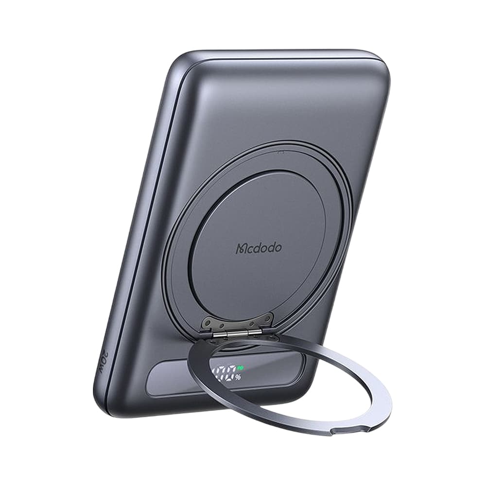 Carregador Portátil Magnético Mcdodo Meta Mc-8361 20W 5.000mAh Preto Fosco