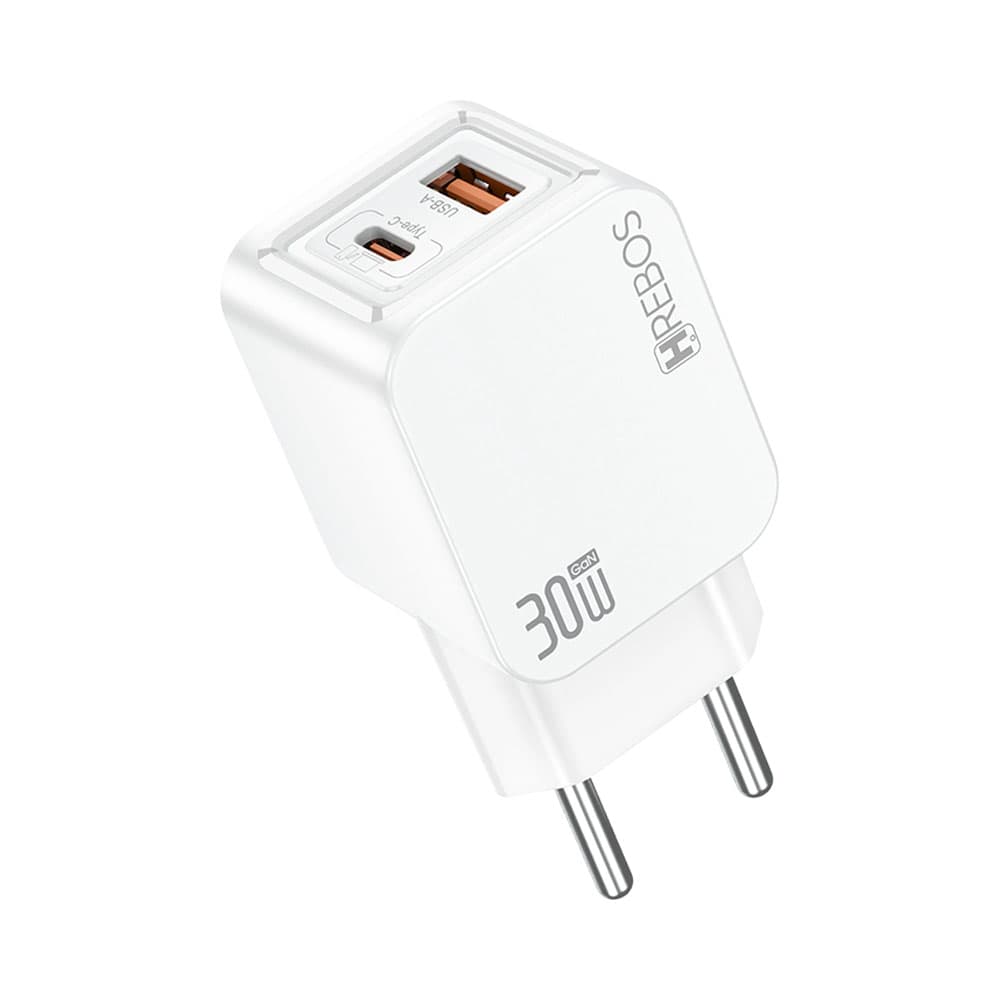 Carregador Turbo Hrebos Crg-390 Dual 30W
