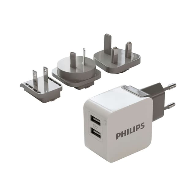 Carregador Veicular Philips Dlp2220 18W Branco