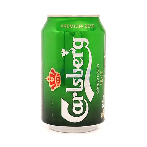 Cerveja Carlsberg Green Shrink Lata 330ml