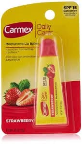 Protetor Labial Carmex Daily Care Morango FPS 15 10G