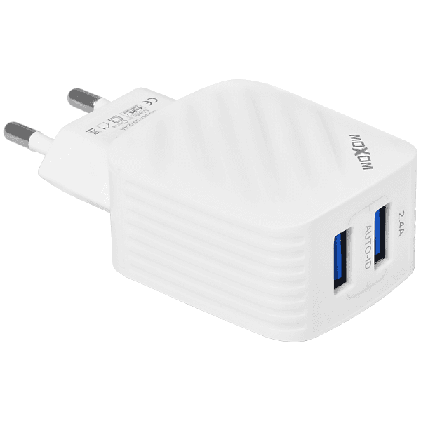 Carregador de Parede Moxom Mx-Hc95 2 USB-A 12W Branco