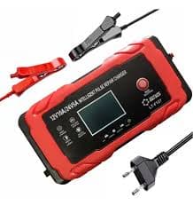 Carregador de Bateria Lotus Lt-F127 P/Moto e Auto 24/5A 12V/10A
