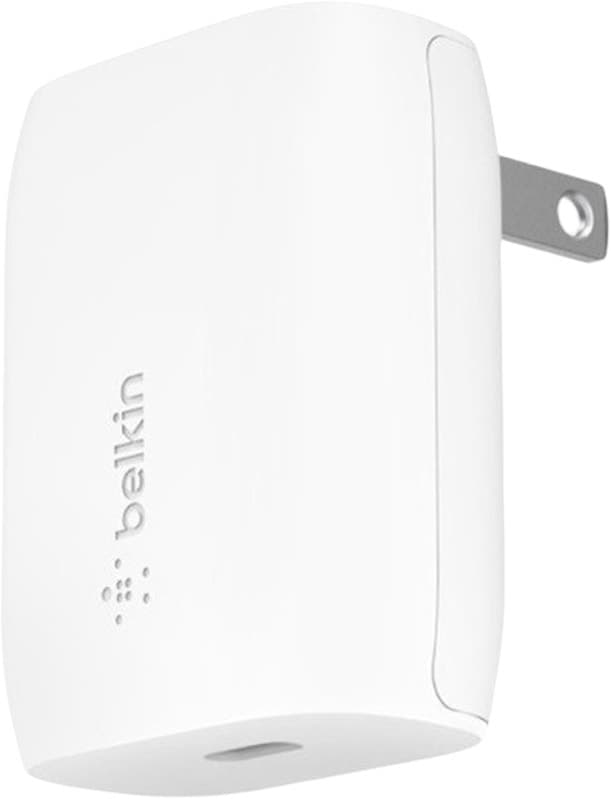 Carregador de Tomada Belkin WCA003DQ04WH USB-C/Lightning 20W Branco