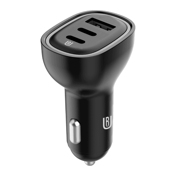 Carregador Veicular Ur Uc-11 78W 2X USB-A USB-C Preto