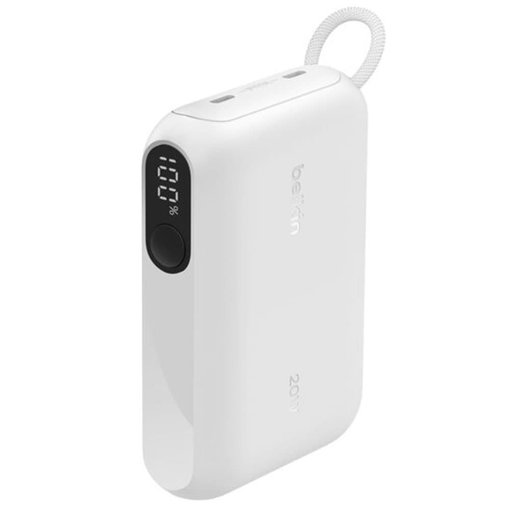 Carregador Portátil Belkin BoostCharge 10K With Display Branco – BPB027fqWH