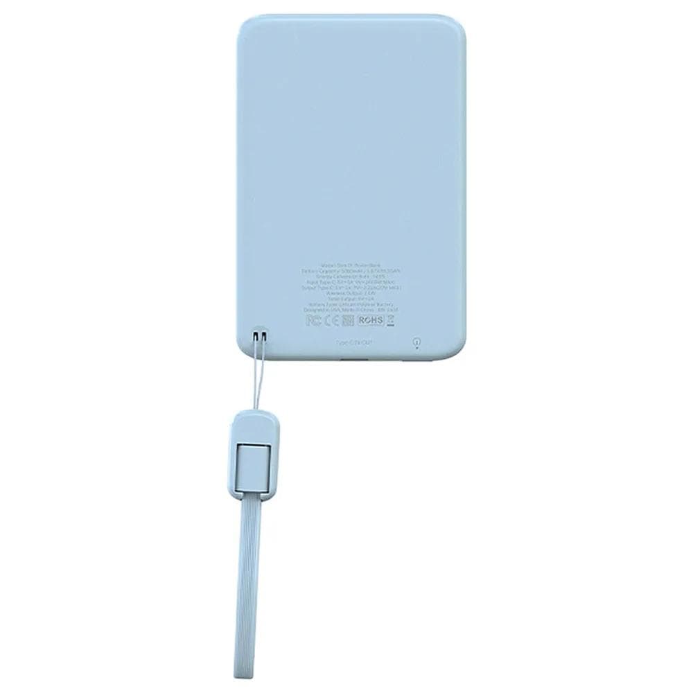 Carregador Portátil G-Tide Slim 01 5000mAh Azul