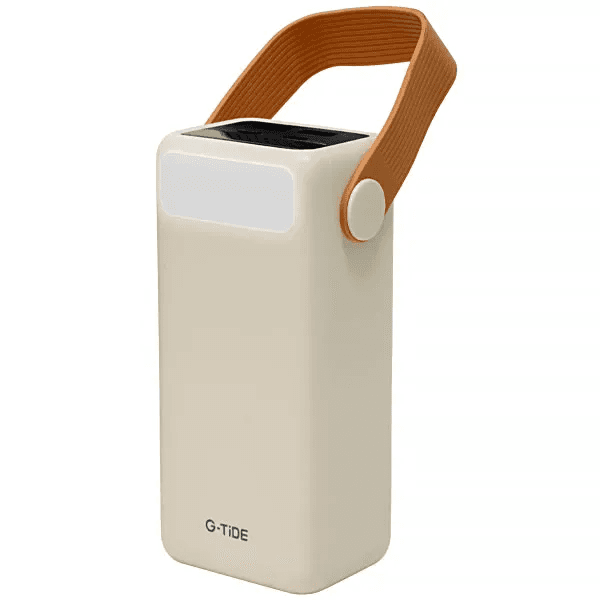 Carregador Portátil G-Tide Oasis 22.5W 40000 mAh USB-A X2 / USB-C X1 Bege
