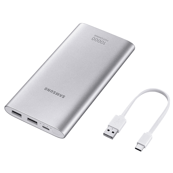 Carregador Portátil Samsung Eb-P1100C 10000mAh 15W USB-C Cinza