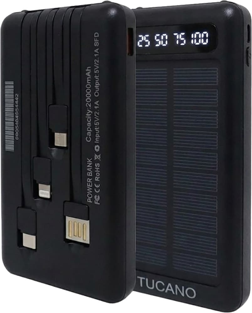 Carregador Portátil Tucano Tc-03 20000 mAh Preto