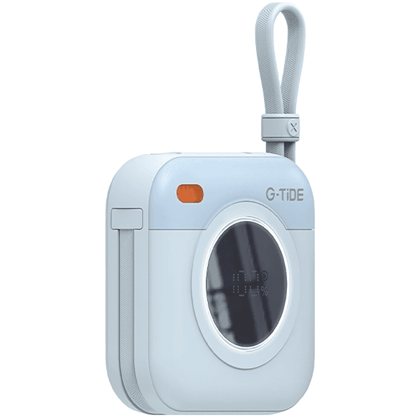 Carregador Portátil Wireless PowerBank G-Tide Multi X1 10000mAh 20W USB-C X2 Azul