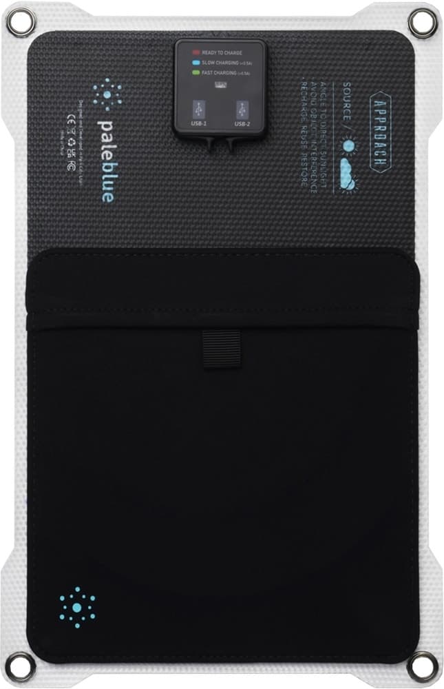 Carregador Solar Portátil Paleblue Recharge From The Sun Approach Pb-Ap1-7W