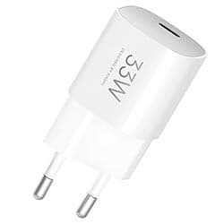 Carregador Tomada Xiaomi MDY-19-ED USB-C / 33W - Branco