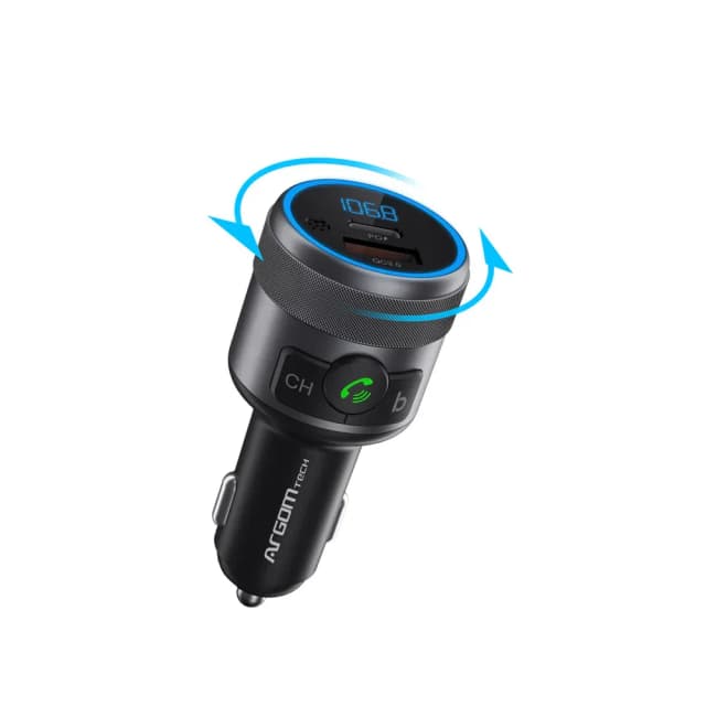 Carregador Veicular Argom Spectro T1 Arg-Ac-0343BK A00573 Preto