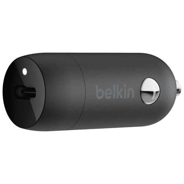 Carregador Veicular Belkin CCA003BTBK 20W USB-C Preto