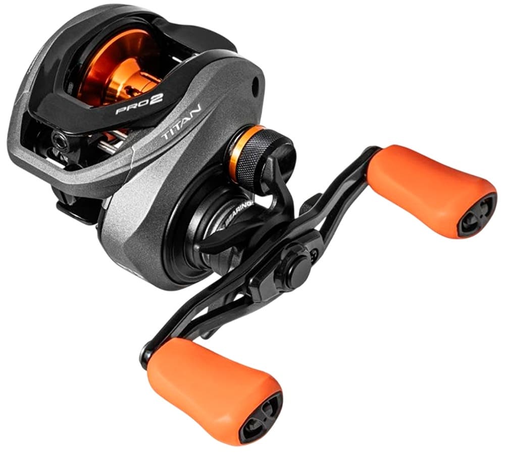 Carretilha Marine Sports Titan Pro 2 8000 Bg Shil (Esquerda)