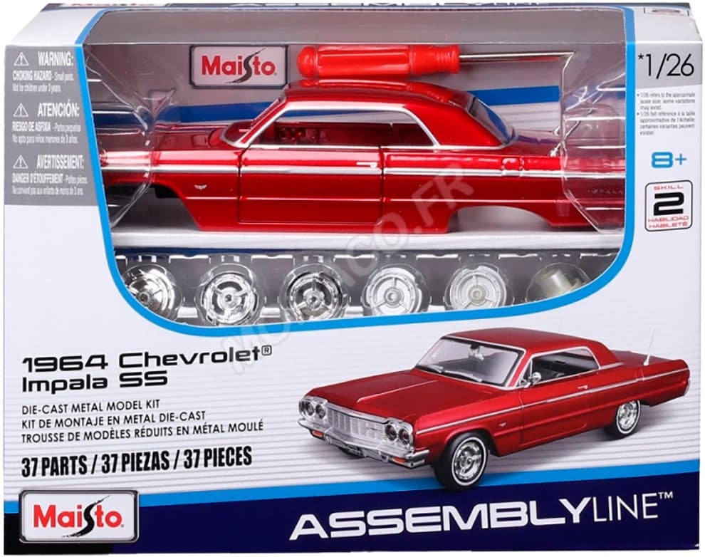 Carrinho Maisto Chevrolet Impala Ss 1964