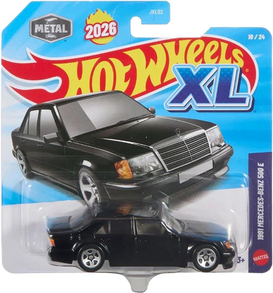 Carrinho Mercedes Benz 500 e Hot Wheels Xl 2026 Mattel