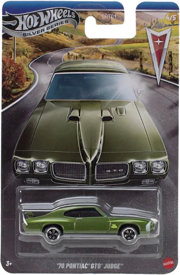 Carrinho Hot Wheels Silver Series Mattel Pontiac Gto Judge GRT01/JKY13